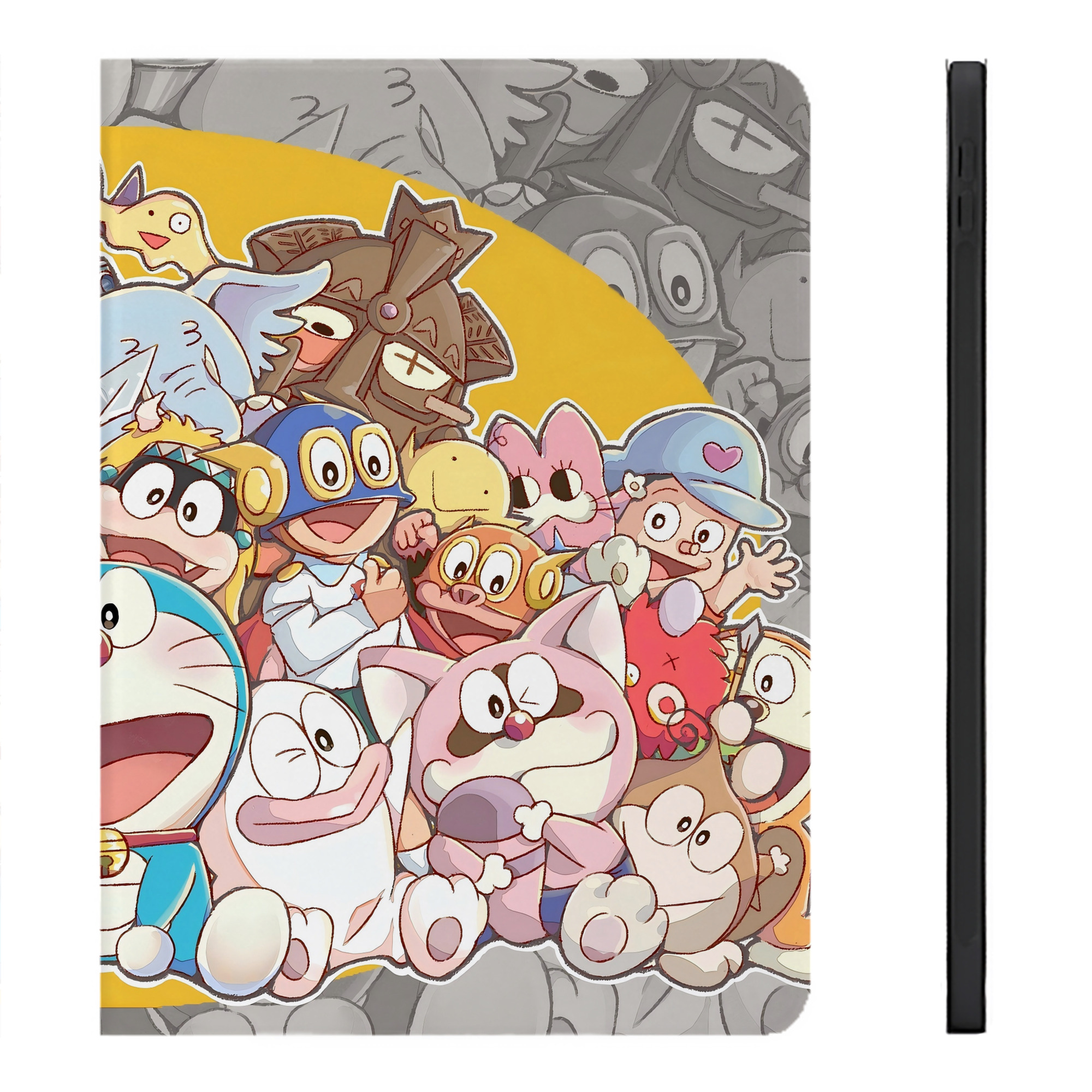 （画像用） ドラえもん Doraemon IPadケース ペンホルダー付き ブックスタイルデザイン
